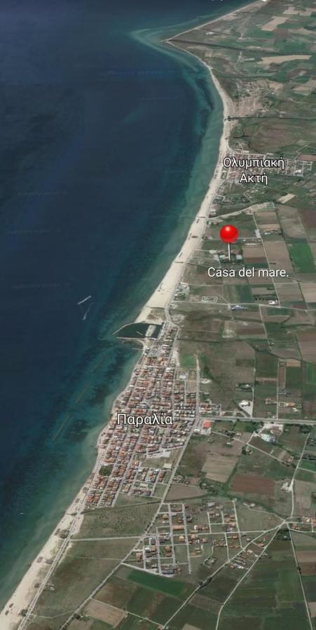 הוילה Paralía Casa Del Mare מראה חיצוני תמונה